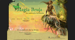 Desktop Screenshot of magiabruja.com